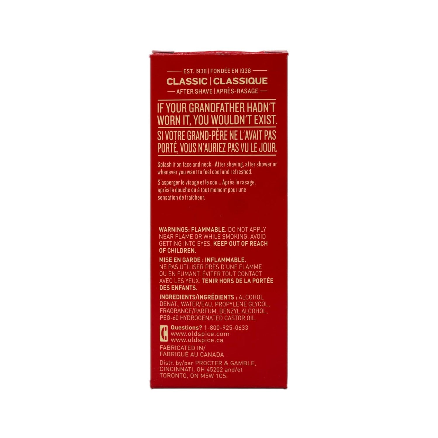 Buy now Old Spice Classic After Shave 4.25 Ounce (125ml) (2 Pack) at indiglob india