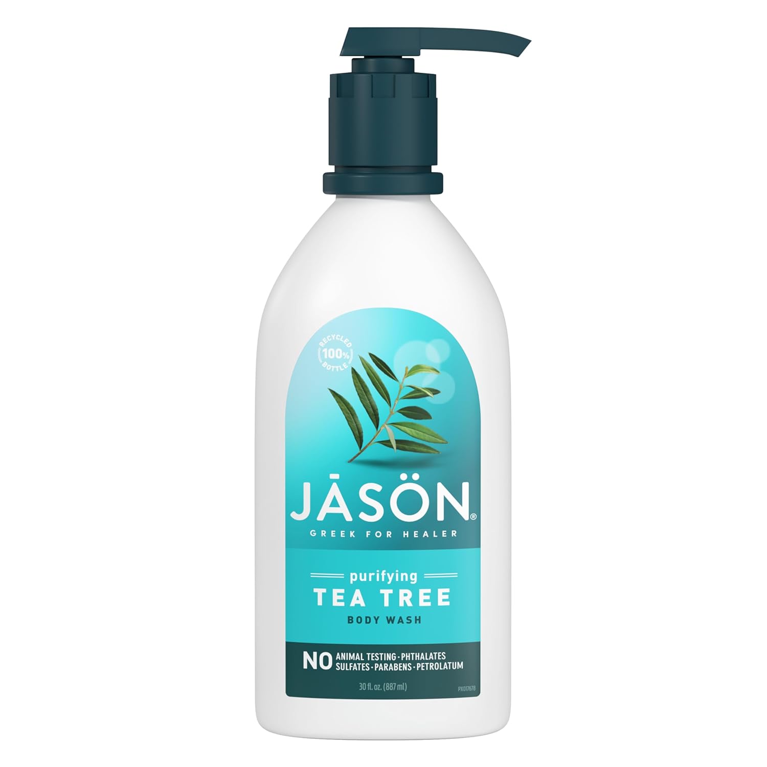 Buy now JASON Tea Tree Purifying Body Wash, For a Gentle Feeling Clean, 30 Fluid Ounces at indiglob india