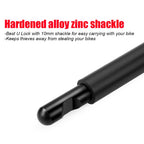 USHAKE Heavy Duty Bike U Lock, Combination Paddle Lock Anti Theft