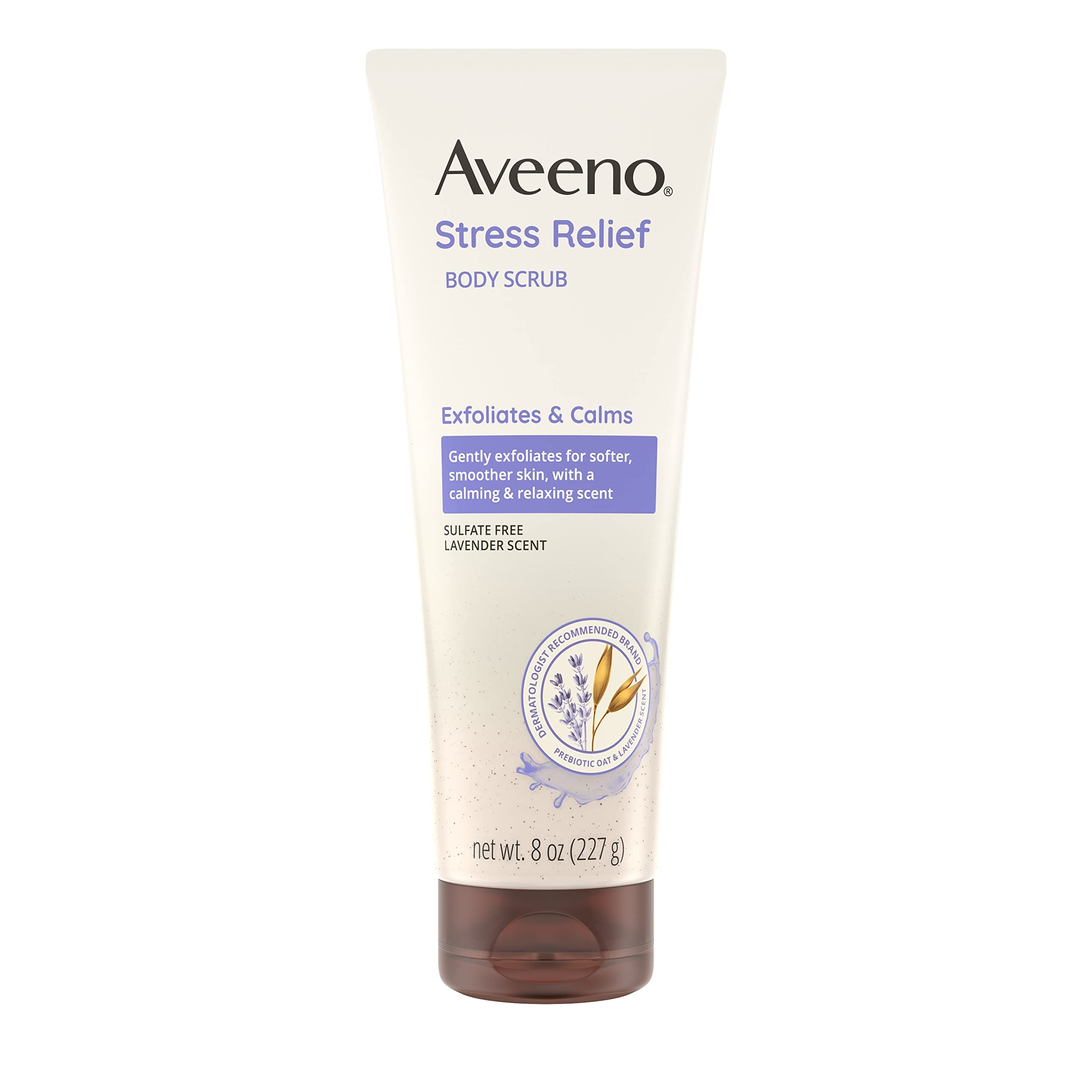 Aveeno Stress Relief Body Wash, Lavender Scent, 18 fl. oz