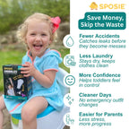 Sposie Dribbles, Turn Any Underwear Into Potty Training Underwear, 28 Ct