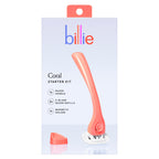 Billie Razors for Women Shave Kit – Women’s Razor + 2 x 5-Blade Razor Refills + Magnetic Holder – Sunburst