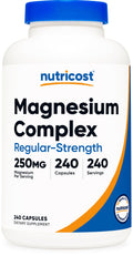 Nutricost Magnesium Complex 250mg, 240 Capsules, Gluten Free & GMO-Free