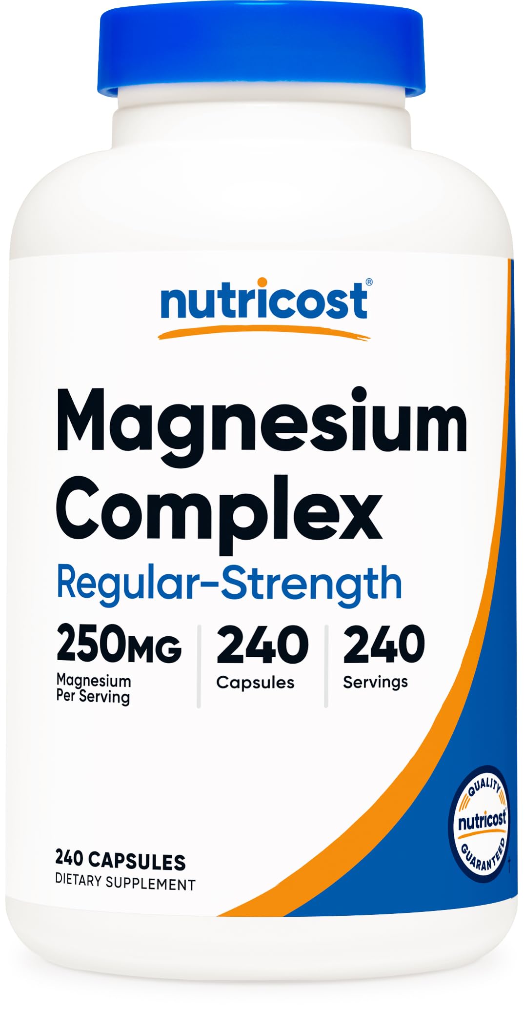 Nutricost Magnesium Complex 250mg, 240 Capsules, Gluten Free & GMO-Free