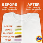 Buy now Tide Laundry Stain Remover Spray with Oxi | Stain Remover for Clothes, Carpet, Upholstery, Pet Bedding | Stain Treater Spray for Tough Stains from Wine, Coffee, Grease | 22 Fl Oz (Pack of 2) & 3 Fl Oz at indiglob india