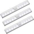 Buy now Under Cabinet Lights OxyLED 3 Pack Motion Sensor Lights Closet Only Battery Operated10 Led Wireless Indoor Motion Activated Cabinet Lights for Kitchen Pantry Stair Cannot Recharge Battery Operated at indiglob india