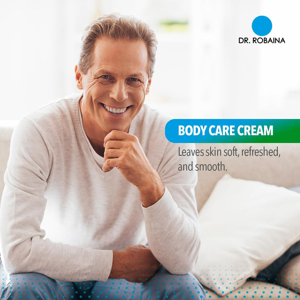 Dr. Robaina DMSO Cream - 99.9% Pure DMSO Pharmaceutical Grade | Formula with Zechstein Magnesium, Arnica, Aloe Vera, Vitamin E - 4 oz