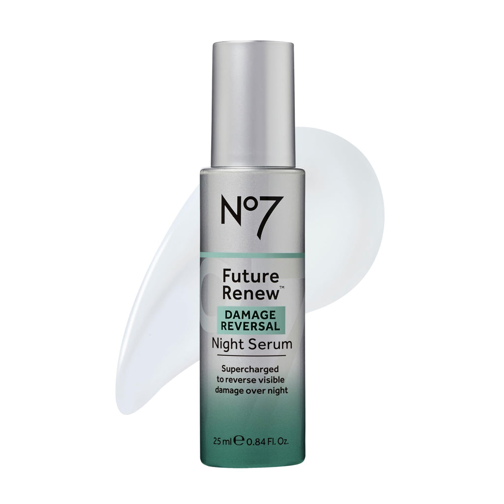 No7 Future Renew Damage Reversal Night Serum, 0.84 Fl Oz