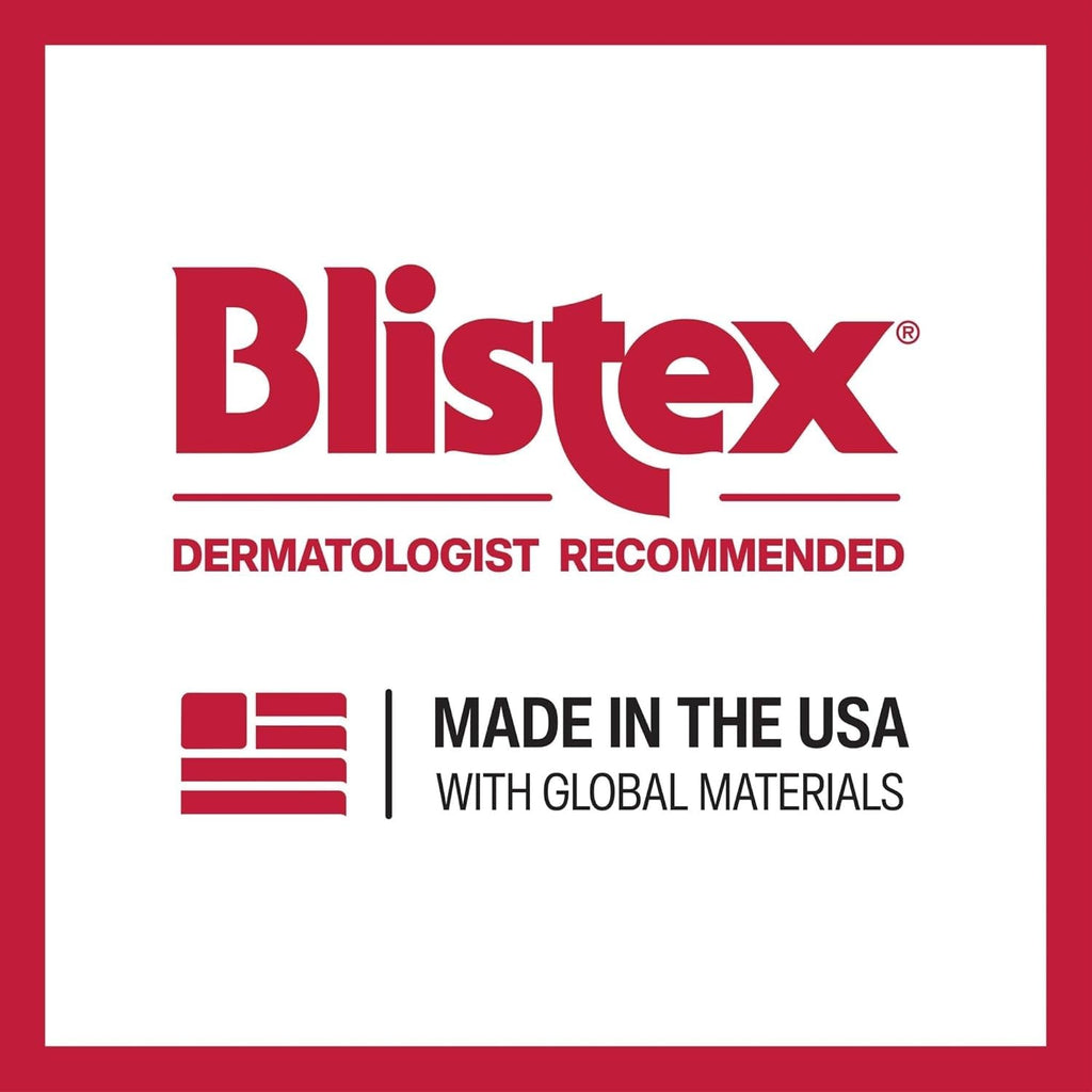 Blistex Medicated Lip Ointment, 24 Hr Moisture, 0.21 oz, 3 Pack | Clinically shown to elevate lip moisture, help heal dry, chapped lips, and improve overall lip condition