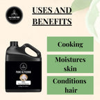 Buy now Naturevibe Botanicals Glycerine Liquid Oil 32 Ounces | 100% Pure and Natural | Great for Skin Care and Hair Care at indiglob india