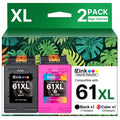 Discover HP Ink 61XL Cartridges Combo Pack, a premium import featuring high yield black and tri-color inks. Available at Curat Cart.