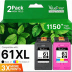 Premium imported HP 61 Ink Cartridges Replacement for high-quality prints. Available at Curat Cart, compatible with 61XL. Perfect for your printing needs.
