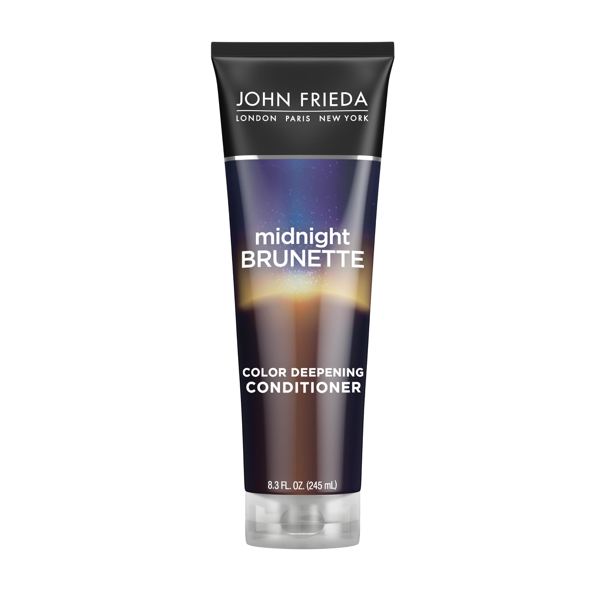 Buy now John Frieda Midnight Brunette Conditioner, Color Deepening Conditioner to Enhance and Refresh Brunette Tones, Infused with Cocoa and Primrose Oil to Nourish and Enhance Brunette Tones, 8.3 Oz at indiglob india