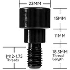 Buy now IMPRESA 2-Pack Hex Bolts for Olympic Bars/Olympic Bar Replacement Bolt at indiglob india