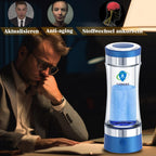 Buy now Hydrogen Alkaline Water Bottle Maker Machine Hydrogen Water Generator Ionizer with SPE and PEM Technology,US Dupont Membrane Make Hydrogen Content up to 800-1200 PPB and PH of 7.5-9.0 at indiglob india
