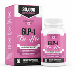 Harmony Glow GLP-1 | Promotes Weight Loss for Women, Helps Appetite Control & Promotes Energy - Assists Metabolic Pathways Linked to GLP-1 Signaling & Fat Loss - 3rd Party Tested Supplement - 60 Pills