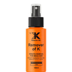 Keratin FiX Remover of K – Keratin Bond Adhesive Remover for Hair Extensions – Professional Use – 100 ml Spray