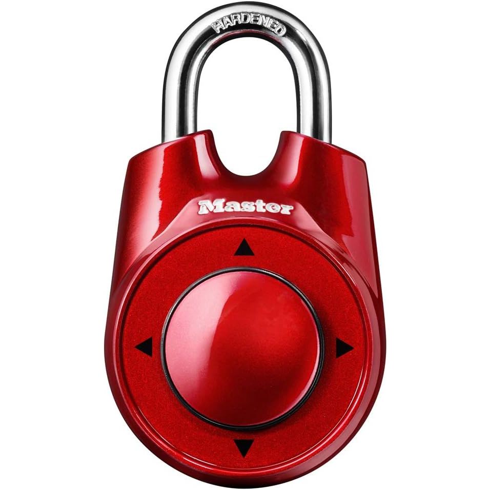 Buy now Master Lock Directional Combination Lock, Set Your Own Directional Lock, Combination Lock for Gym and School Lockers, 1500iD Colors May Vary Default at indiglob india