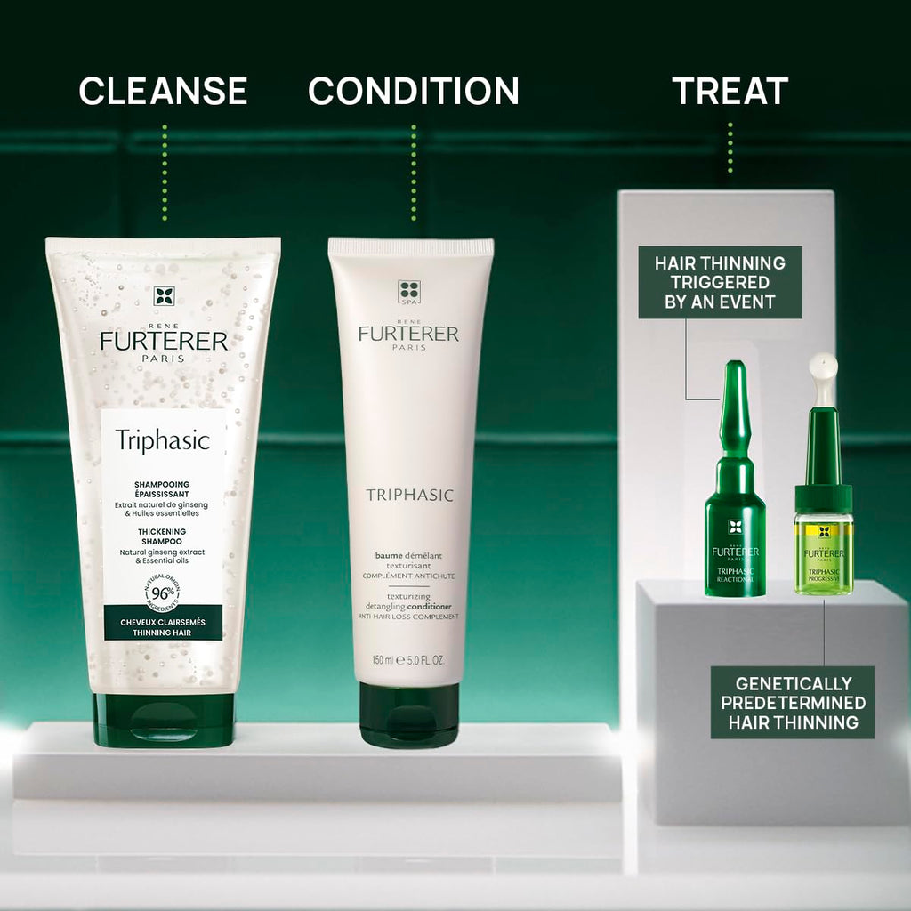 Buy now Rene Furterer TRIPHASIC Thickening Shampoo â€“ For Thinning Hair â€“ Improves hair density & strength â€“ Scalp Nutrition â€“ Rosemary Oil - For Men & Women - Color Safe at indiglob india