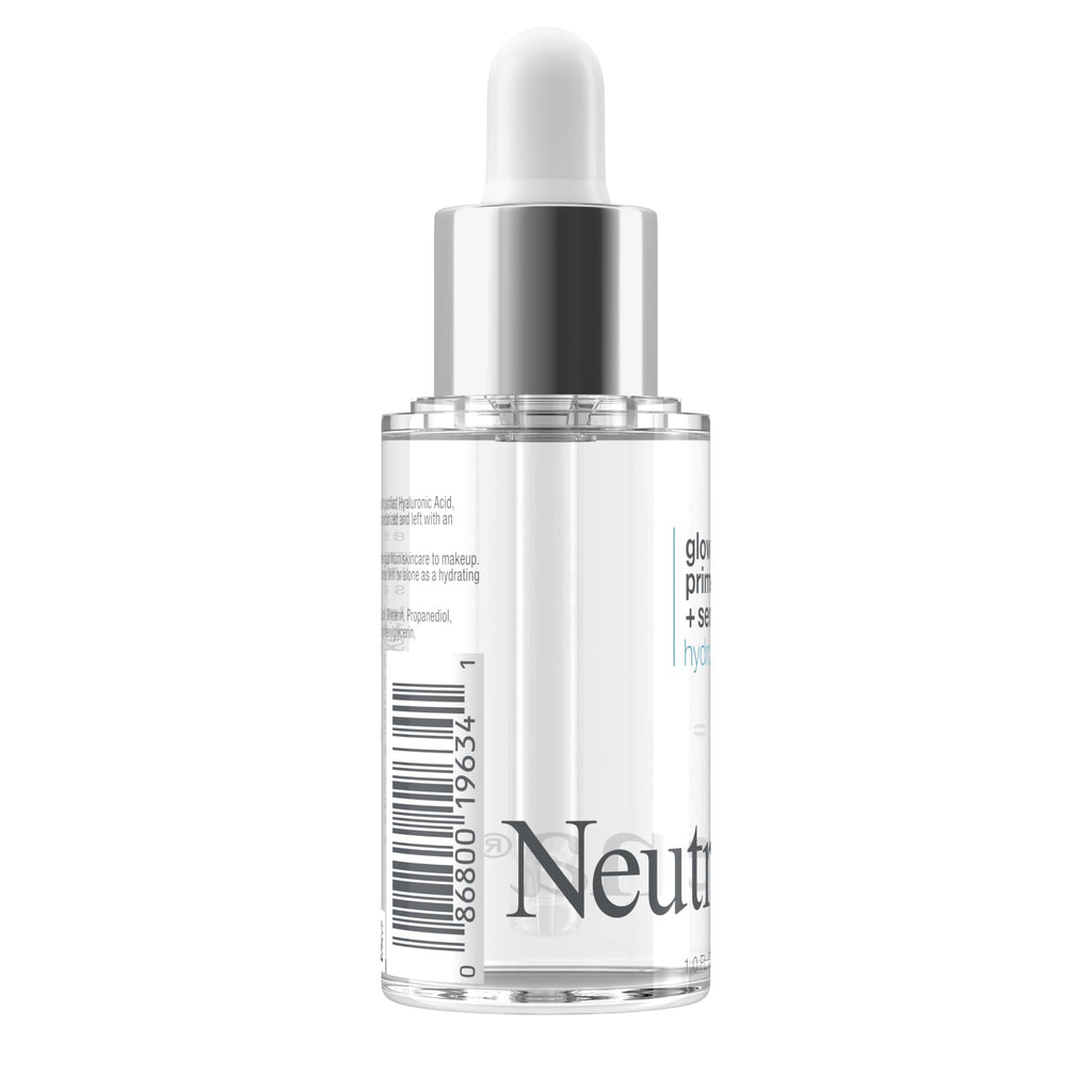 Buy now Neutrogena Hydro Boost Glow Booster Primer & Serum, Hydrating & Moisturizing Face Serum-to-Primer Hybrid, Infused with Purified Hyaluronic Acid & Designed to Instantly Hydrate, 1.0 fl. oz at indiglob india