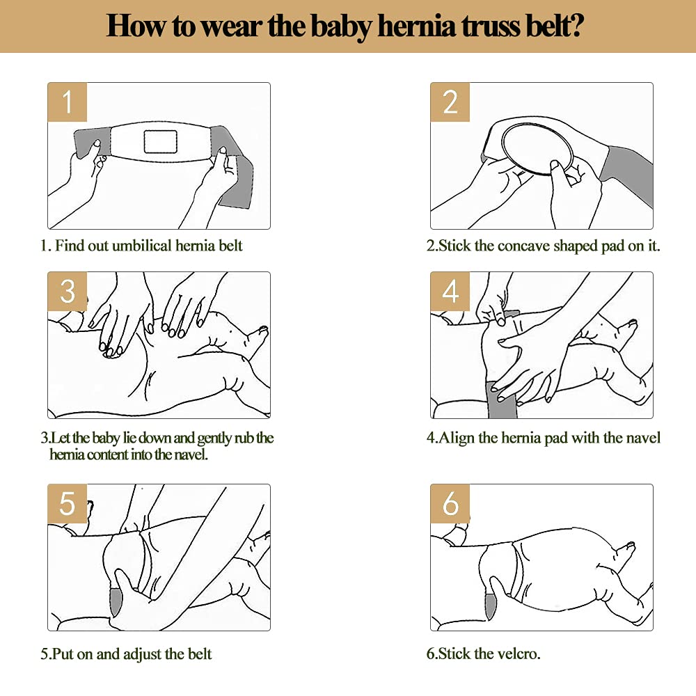 Buy now Umbilical Hernia Belt Baby/Infant Belly Button Band Wrap Truss Abdominal Binder for Children Kids Support Adjustable Navel Band Newborn Umbilical Cord 15-20 inch at indiglob india