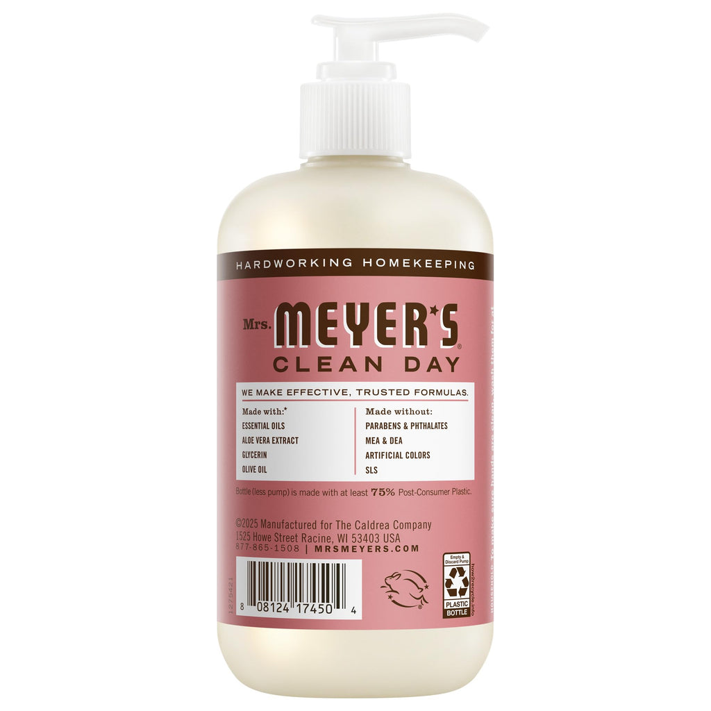 MRS. MEYER'S CLEAN DAY Liquid Hand Soap, Rosemary, 12.5 fl oz, 3 Pack