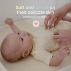 Buy now Snuggle Me?? Baby Changing Pad - Soft PU Foam Diaper Changing Pad for Dresser, Scandi-Inspired with Wooden Base in Light Oak Finish, Wipe-Clean Surface & Safety Strap (27.6" ?? 18.9" ?? 3.9") at indiglob india