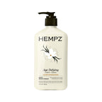 Hempz Age-Defy Body and Hand Lotion for Dry Skin, for Cracked & Crepey Skin, Quick Absorption Moisturizer, Large 17 oz | Pure Hemp Seed Oil for Dryness with Peptides & Caffeine, Ginseng, 48-Hour Hydration, Vegan & Cruelty-Free, Paraben-Free