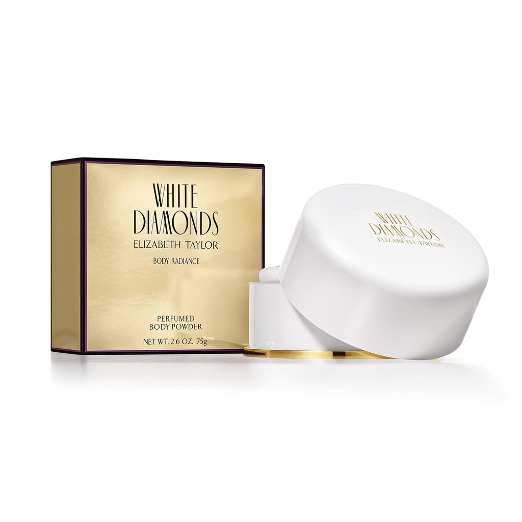Buy now Body Powder for Women by Elizabeth Taylor, White Diamonds, Fragrance with Body Puff, 2.6 Oz at indiglob india