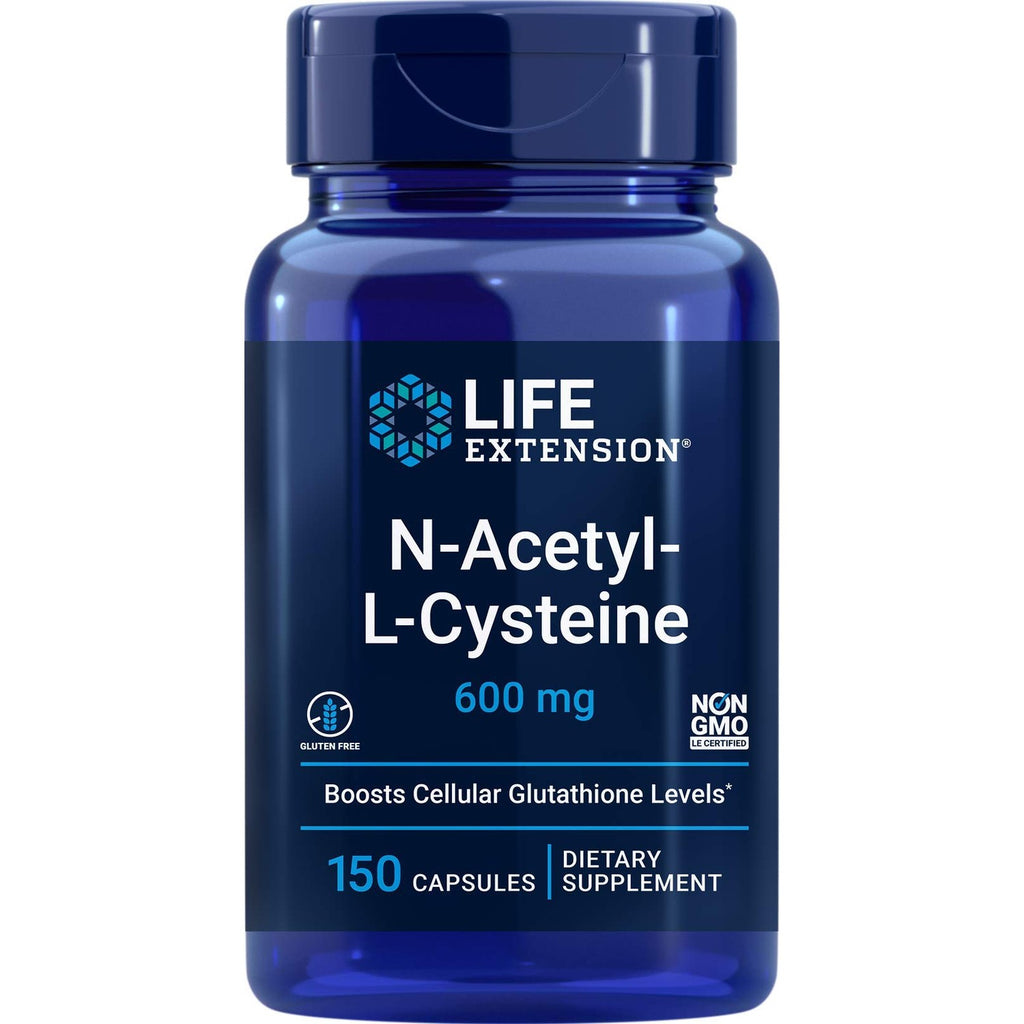Life Extension N-Acetyl-L-Cysteine (NAC) 600mg, 150 Capsules