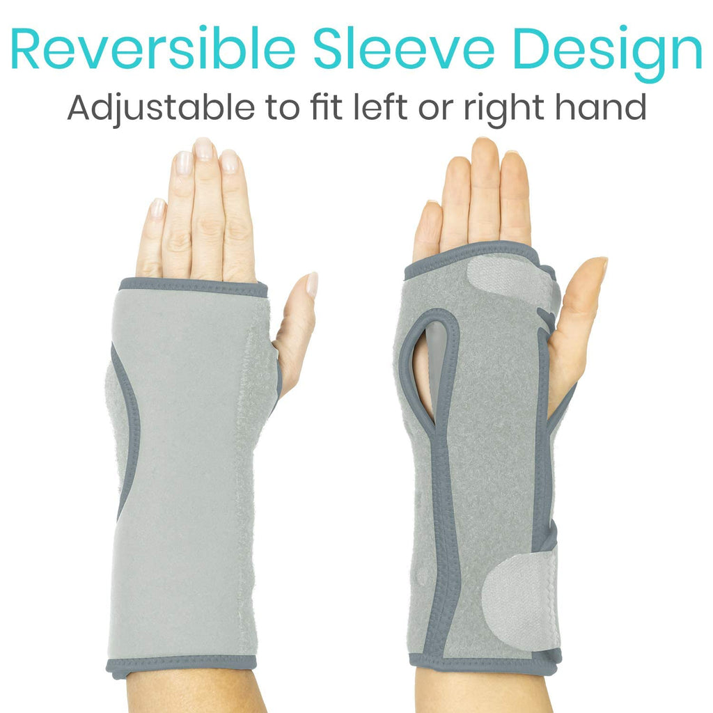 Buy now Vive Night Wrist Splint Brace - Left, Right Hand Sleep Support Wrap - Breathable & Lightweight Cushion Compression Arm Stabilizer for Carpal Tunnel, Men, Women, Kids, Tendonitis, Sports Pain at indiglob india