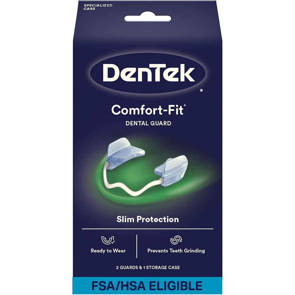 Buy now DenTek Comfort-Fit Dental Guard For Nighttime Teeth Grinding, Comfort-Fit Guard, 2 count(Pack of 1) at indiglob india