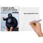 Funny Birthday Card for Men, Women, Friends! Hilarious Fart Joke