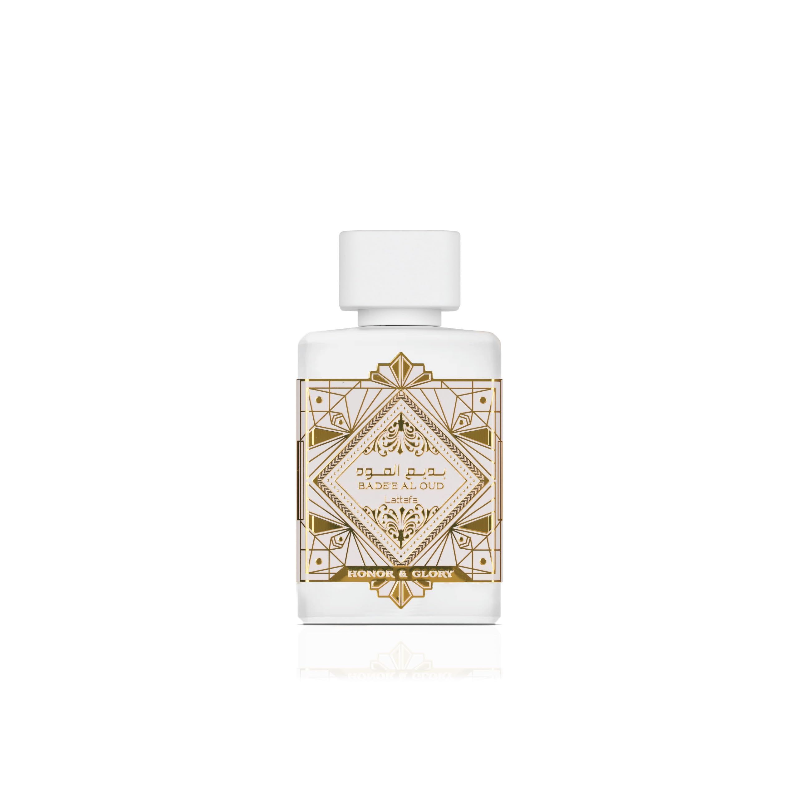 Buy now Lattafa Bade'e Al Oud Honor & Glory - Fruity, Vanilla, Warm Spicy, Woody - Eau de Parfum Long-Lasting Fragrance for Unisex, 3.40 Ounce / 100 ml | Unisex Oriental, Spicy, Fruity, Vanilla, Amber Wood at indiglob india