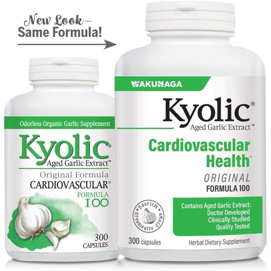 Buy now Kyolic Aged Garlic Extract Formula 100, Cardiovascular at indiglob india