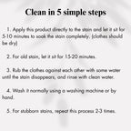 Oil & Grease Stain Remover for Clothes (10.14oz) – For Laundry