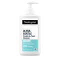 Buy now Neutrogena Ultra Gentle Cream to Foaming Face Wash for Sensitive Skin, Fragrance-Free Gentle Facial Cleanser, Hypoallergenic Skin Care, Non-Comedogenic Makeup Remover, 8.5 oz at indiglob india