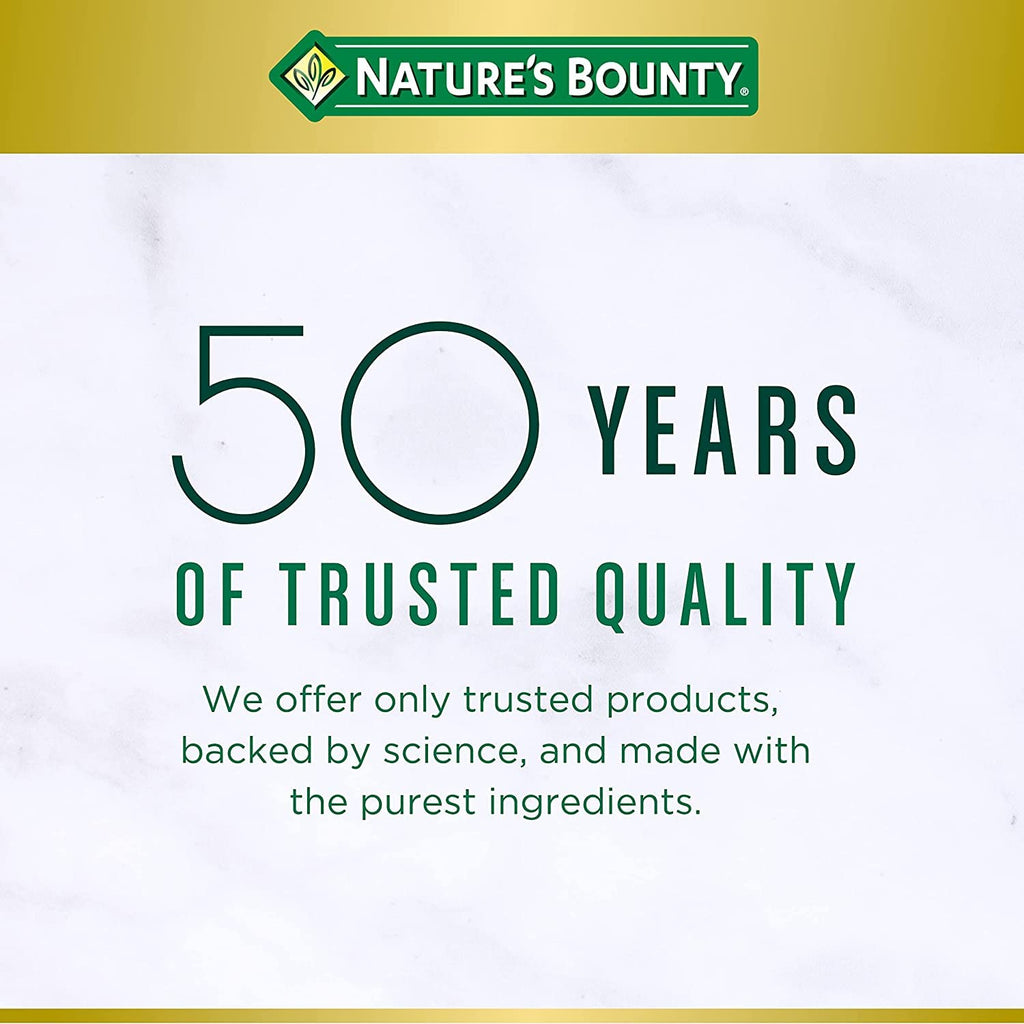 Nature's Bounty Ginkgo Biloba Standardized Extract 120 mg, Herbal Bottles, Capsule, 100 Count, Pack of 2