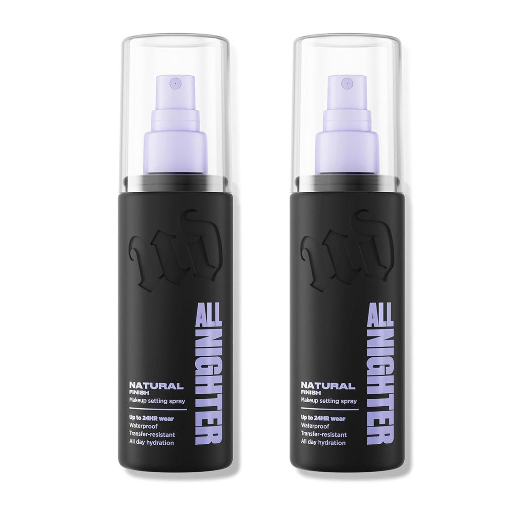 Urban Decay All Nighter Waterproof Makeup Setting Spray - Natural Finish | Up to 24HR Hold, Transfer-resistant Primer Setting Spray for Foundation, Sweat-resistant, Ultra-fine Hydrating Facial Mist