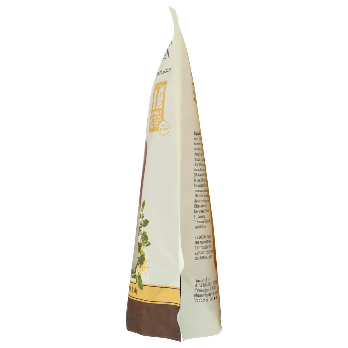 A LA MAISON Honeysuckle Natural Hand Wash Made with Essential Oils - Biodegradable, Plant-Based, Vegan, Cruelty-Free (33.8 Fl Oz Refill Pouch)