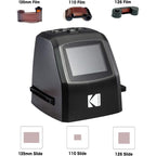 Buy now KODAK Mini Digital Film & Slide Scanner – Converts 35mm, 126, 110, Super 8 & 8mm Film to 22MP JPEG Images – Includes 2.4" LCD Screen & Easy-Load Adapters at indiglob india