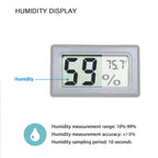 4-Pack Mini Indoor Temperature Humidity Meters Digital Gauge