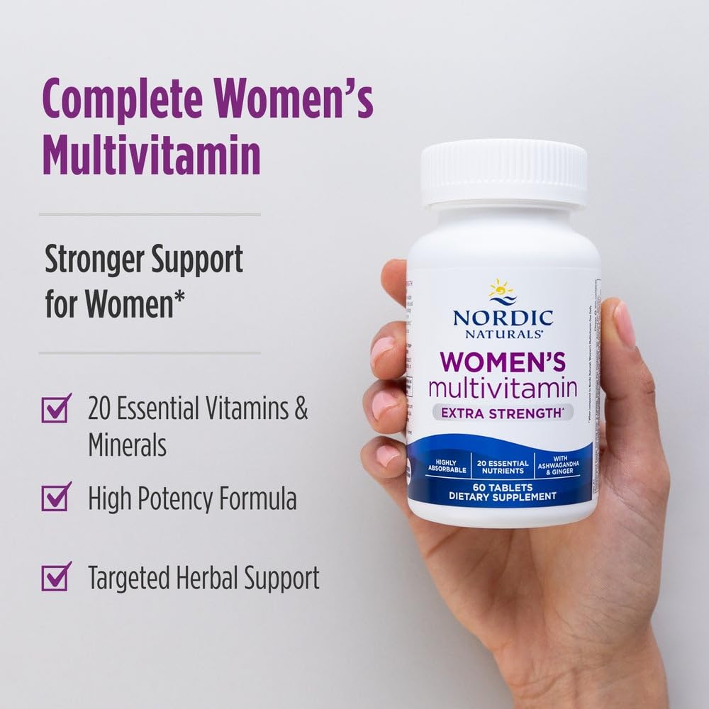 Nordic Naturals Women's Multivitamin - Extra Strength - 60 Tablets