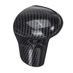 Buy now Suitable for Audi Shift knob Cover Shell Interior Modification (ABS Carbon Fiber Plaid) (B) at indiglob india
