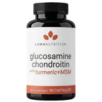Luma Nutrition Glucosamine Chondroitin MSM Supplement - 90 Capsules