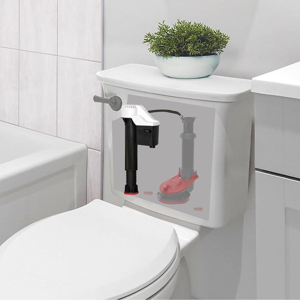 Buy now Korky QuietFILL Toilet Fill Valve - Universal Fits 99% of Toilets - Easy Height Adjust for Fast Install, 528 at indiglob india