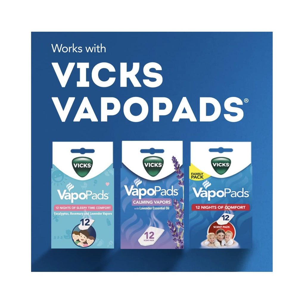 Buy now Vicks Waterless Menthol Vaporizer for Adults, 5 Pads at indiglob india