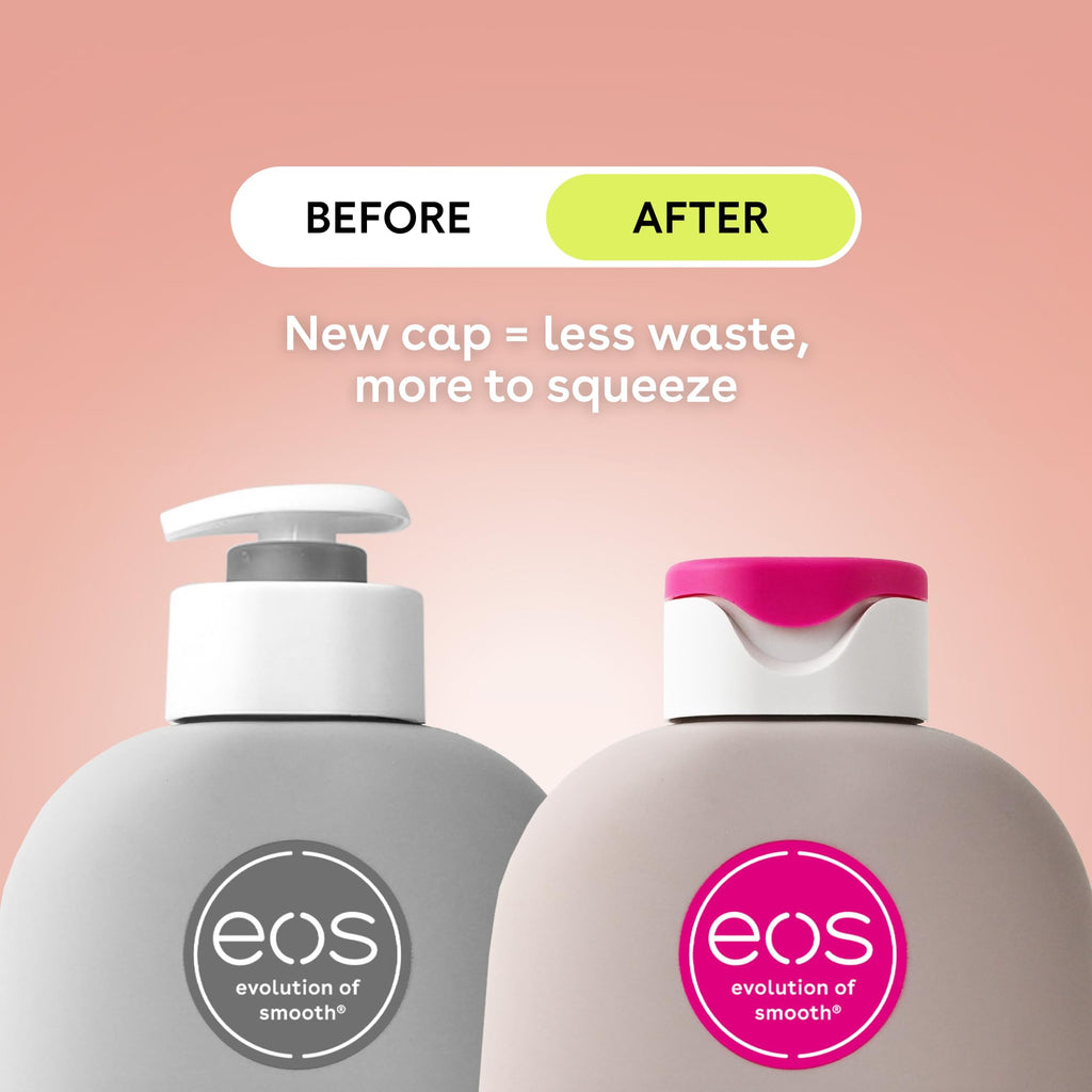 eos Shea Better Body Lotion Coconut Waters, 24-Hour Moisture Skin Care, Lightweight & Non-Greasy, Natural Shea, Vegan, Coconut Body Lotion, 16 fl oz