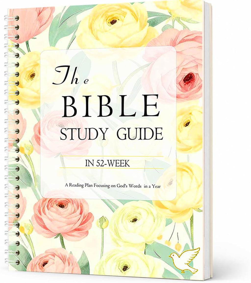 The Bible Study Guide in a Year for Women, 52-Week Spiral Bound Journal A4