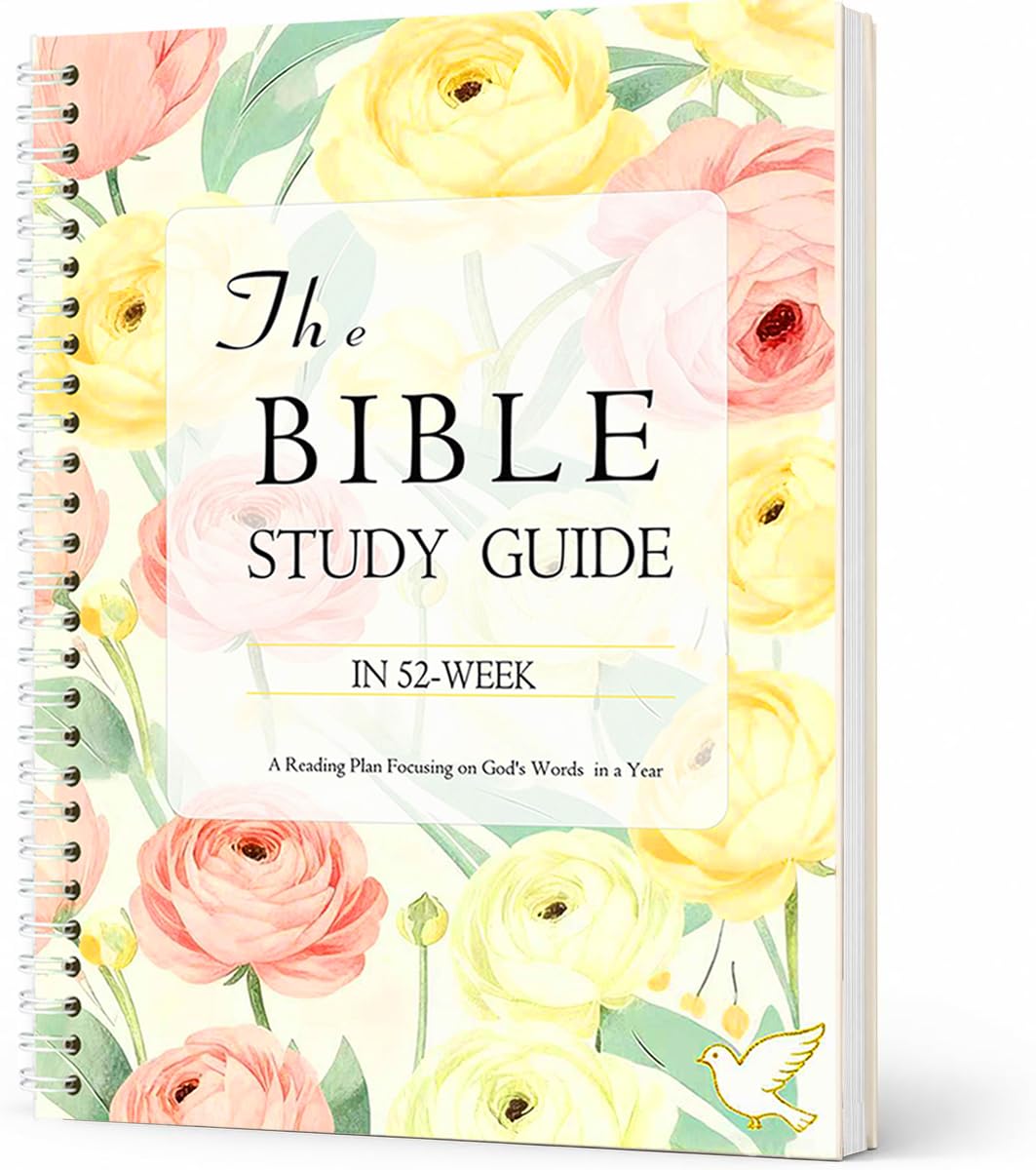 The Bible Study Guide in a Year for Women, 52-Week Spiral Bound Journal A4